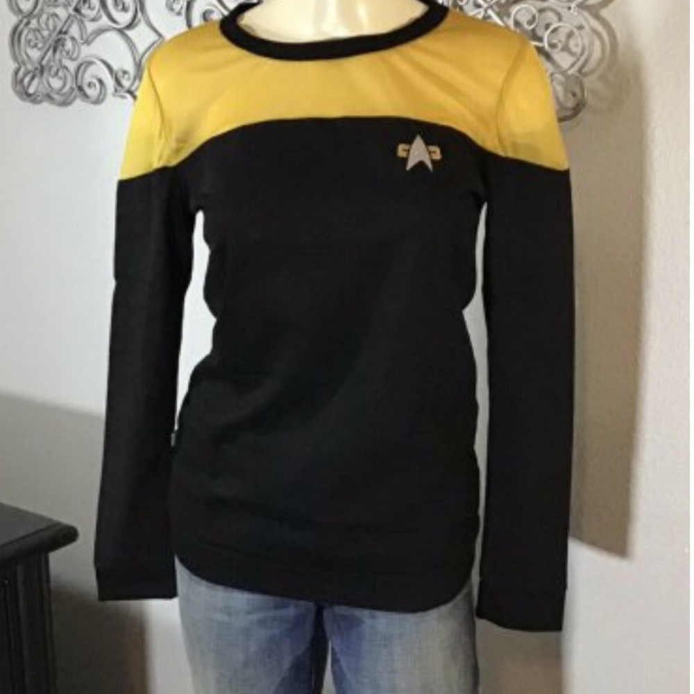 WELOVEFINE STAR TREK SWEATER SHEER UPPER L